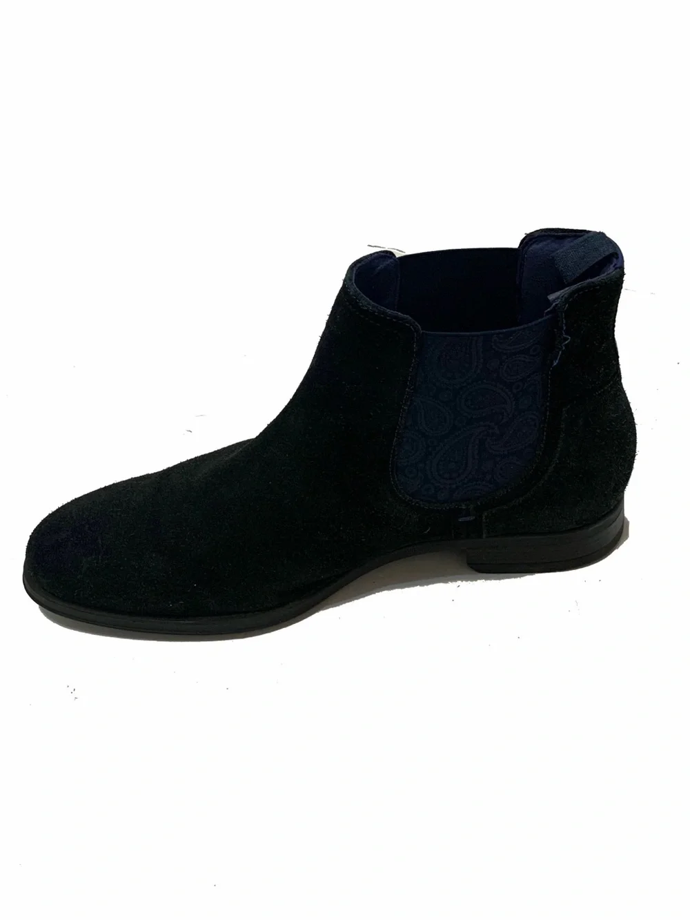 10.5 / Ted Baker Men's Black Suede Chelsea Boots